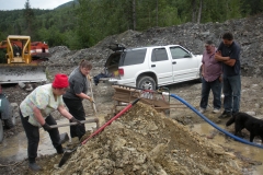 090808 Deb and Diane Digging